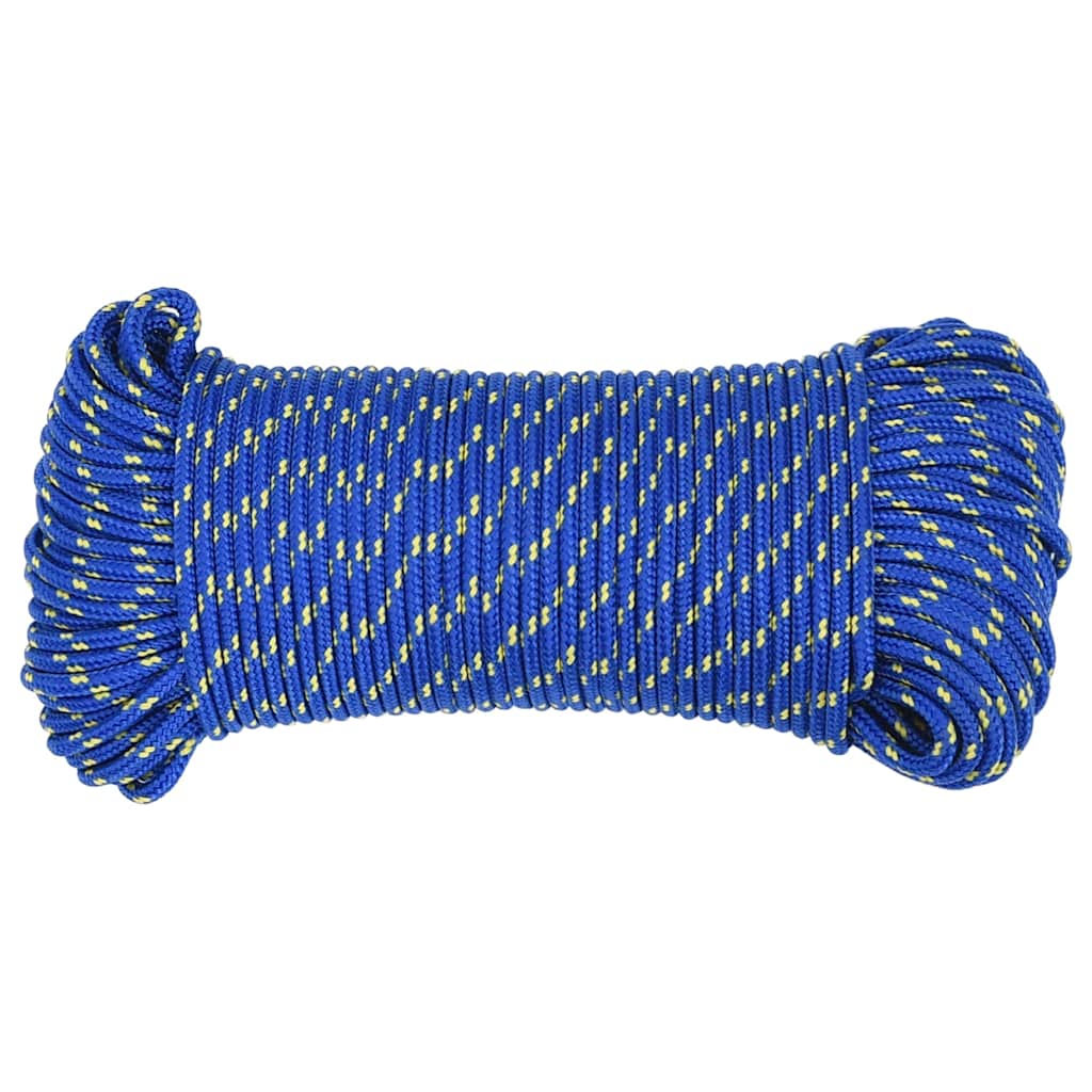 Lina łodzi vidaxl 3 mm 250 m Polipropylen Blue