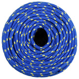 Lina łodzi vidaxl 10 mm 100 m Polipropylen Blue
