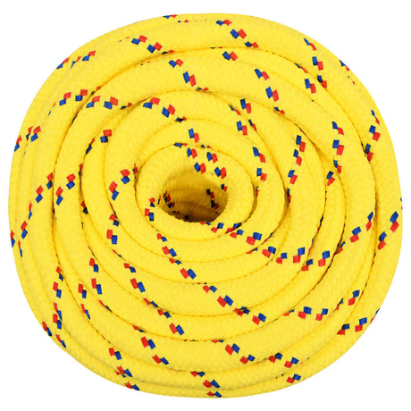 Lina do łodzi Vidaxxl 16 mm 25 m, polipropylenowa, żółta