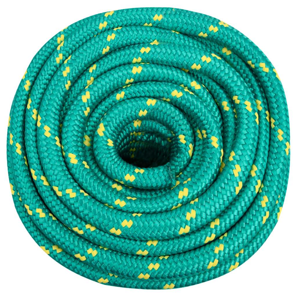 Vidaxl boottouw 20 mm 25 m polypropyleen groen