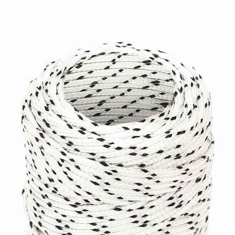 Vidaxl Boat Rope pleciony 2 mmx50 m poliestrowy biały
