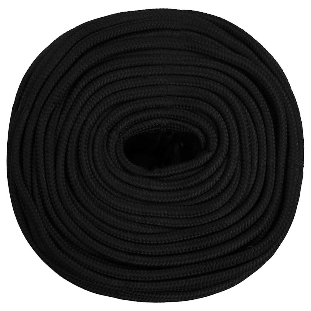 Lina robocza Vidaxx 8 mm 50 m poliester czarna