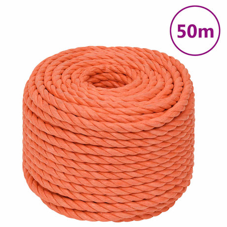 Lina robocza Vidaxx 10 mm 50 m, polipropylenowa, pomarańczowa