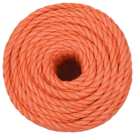 VidaXL Lina robocza 20 mm, 25 m, polipropylenowa, pomarańczowa