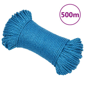 Vidaxl werkouw 3 mm 500 m Polipropen Blue