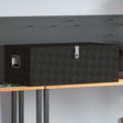 Vidaxl Storage Box 100x55x37 cm aluminiowy czarny