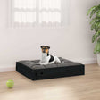 Vidaxl Dog Bask 51,5x44x9 cm stałe sosny czarny