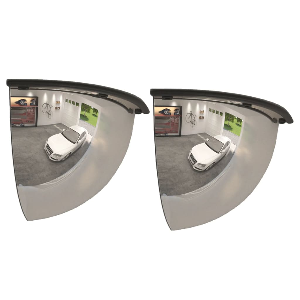 Vidaxl Traffic Mirror Quarter Ball 2 STS Ø 40 cm akryl