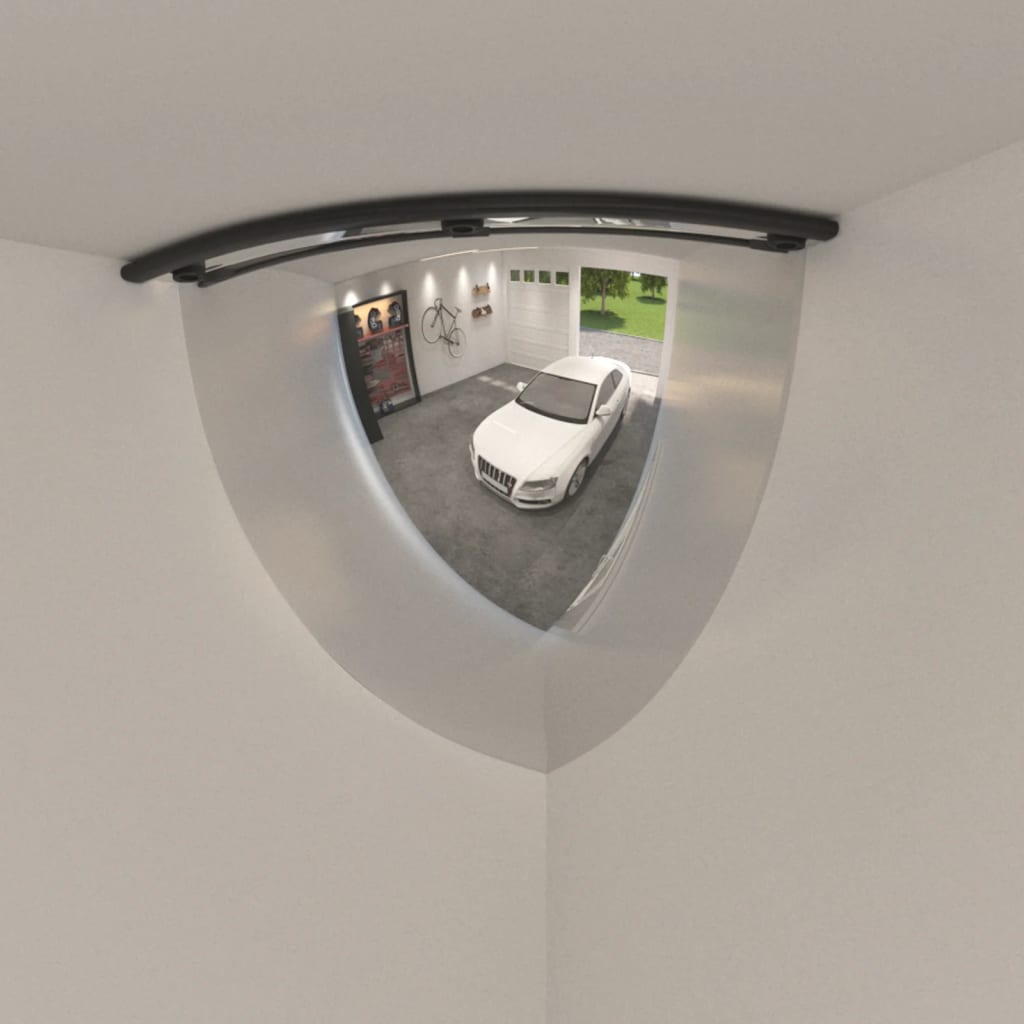 Vidaxl Traffic Mirror Quarter Ball 2 STS Ø 40 cm akryl