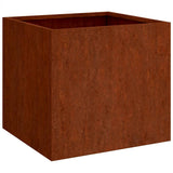 Vidaxl Sadzarka 32x30x29 cm Corten Steel
