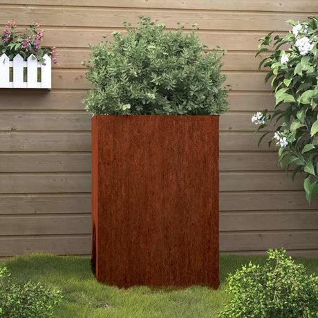 Vidaxl Planning Box 42x38x75 cm Cortenstaal