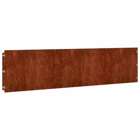 Vidaxl Gazon krawędzie 10 sztuk 25x103 cm elastyczne Cortenstaal