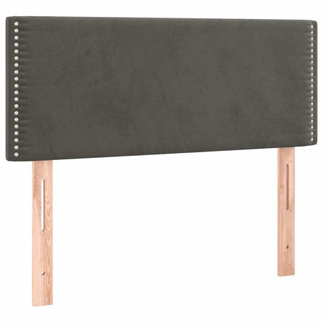 Vidaxl hoofdbord 80x5x78 88 cm fluweel donkergrijs