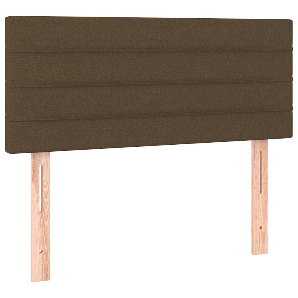 Vidaxl hoofdbord 80x5x78 88 cm stof donkerbruin