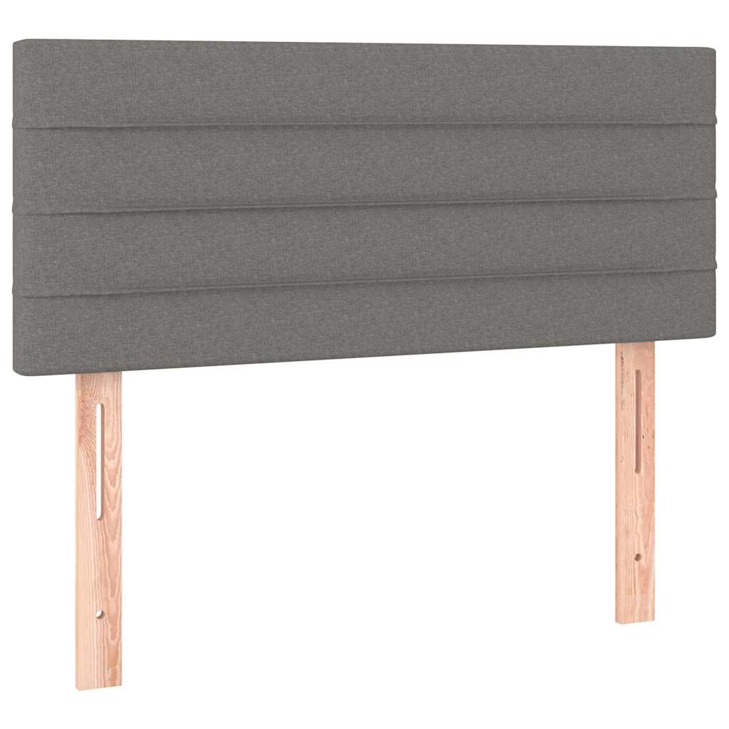 Vidaxl hoofdbord 90x5x78 88 cm stof donkergrijs