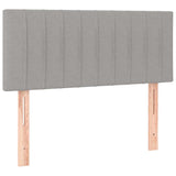 Vidaxl hoofdbord 80x5x78 88 cm stof lichtgrijs