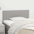 Vidaxl hoofdbord 80x5x78 88 cm stof lichtgrijs