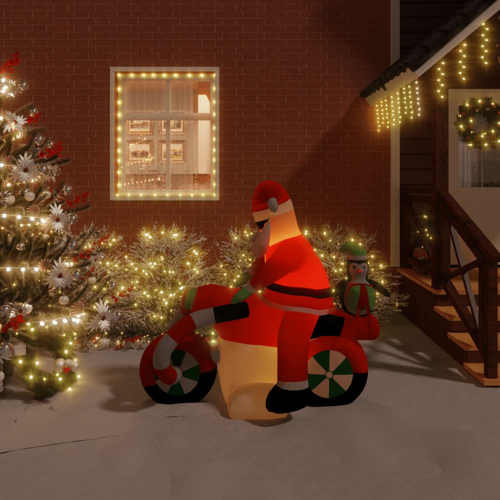 Vidaxl Santa Reflatible LED 156 cm
