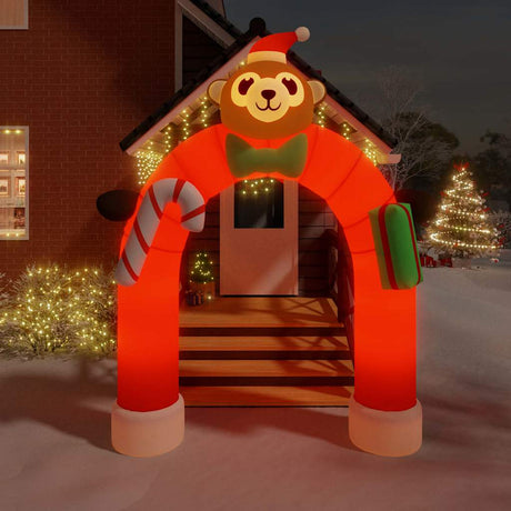 Vidaxl Christmas Arch nadmuchiwa z diodami LED 380 cm