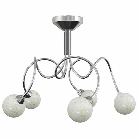 Lampa sufitowa vidaxl ze szklanymi kulkami około 5xg9