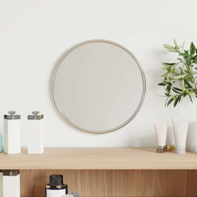 Lusterka ścienne vidaxl wokół srebrnego Ø20 cm