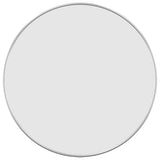 Lusterka ścienna vidaxl okrągły Ø50 cm srebrny