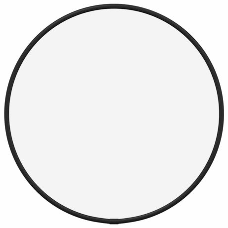 Lusterka ścienna vidaxl okrągła Ø30 cm czarna