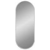Vidaxl Wall Mirror 50x20 cm owalny srebrny kolor