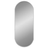 Vidaxl Wall Mirror 60x25 cm owalny srebrny kolor