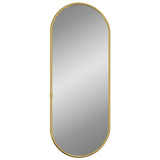 Vidaxl Wall Mirror 60x25 cm owalny złoty kolor
