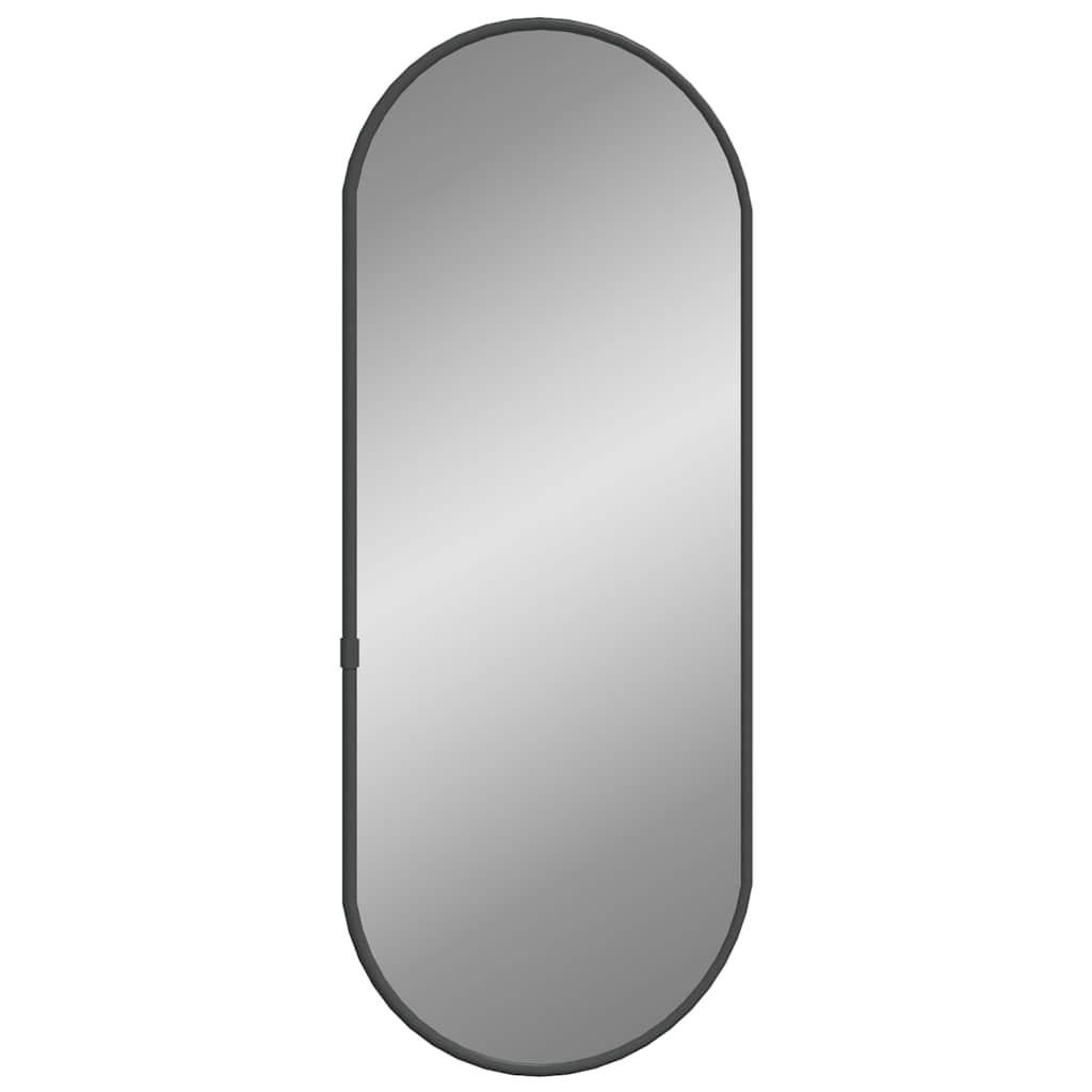 Lustro ścienne Vidaxx 50x20 cm owalne czarne