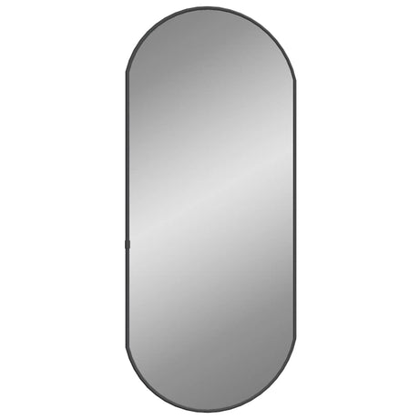 Vidaxl Wall Mirror 70x30 cm owalny czarny