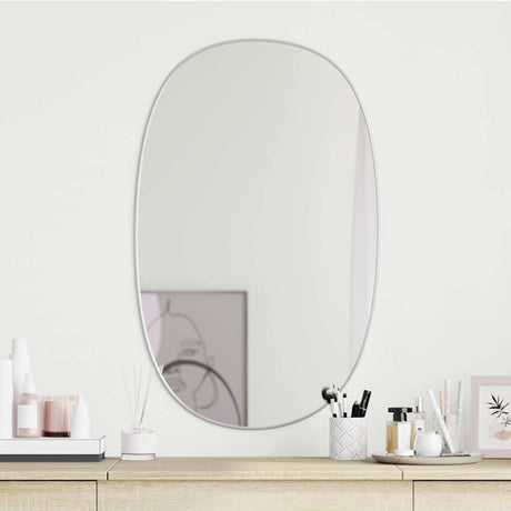 Vidaxl Wall Mirror 70x45 cm srebrny kolor