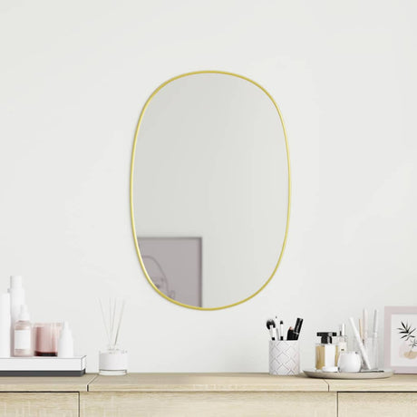 Vidaxl Wall Mirror 50x35 cm złota