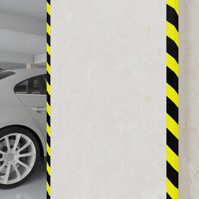 Vidaxl Corner Protectors 2 ST 4,5x4,5x104 cm PU żółty i czarny