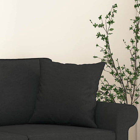 Vidaxl Dekoracyjne poduszki 2 St 40x40 cm Black