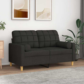 Vidaxl Dekoracyjne poduszki 2 St 15x50 cm Black