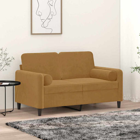 Vidaxl Dekoracyjne poduszki 2 St 15x50 cm Velvet Brown