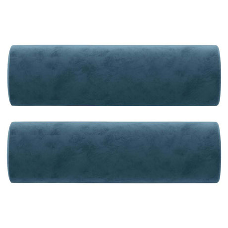Vidaxl Dekoracyjne poduszki 2 St 15x50 cm Velvet Blue