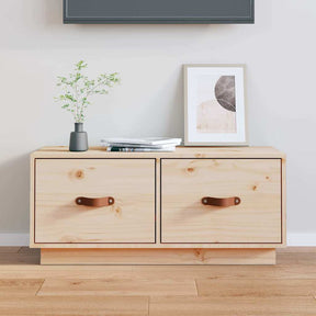 Vidaxl tv-meubel 80x34x35 cm massief grenenhout
