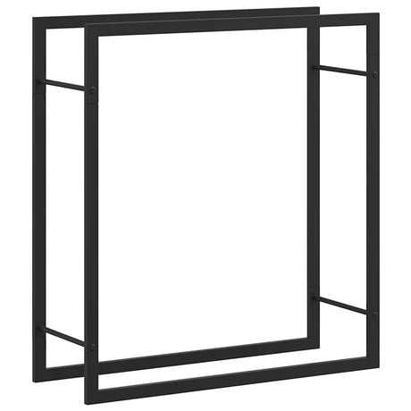Kominek vidaxl 80x28x86 cm stalowa Mattzwart