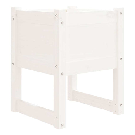 Vidaxl Sadzarka Big 40x40x52,5 cm stała sosna biała