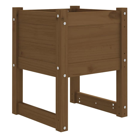 Vidaxl Sadza 2 St 40x40x52,5 cm stałego sosny miód brązowy