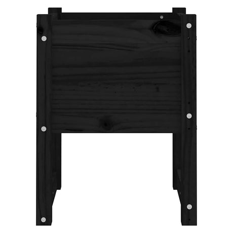 Vidaxl Sadzarka Big 40x40x52,5 cm stała sosna czarna