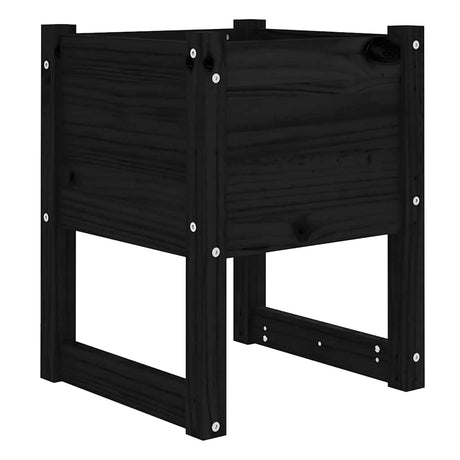 Vidaxl Sadza 2 St 40x40x52,5 cm stała sosna czarna