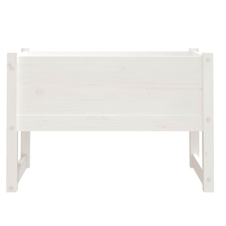 Vidaxl Planning Box 78x40x52 cm stała sosna biała