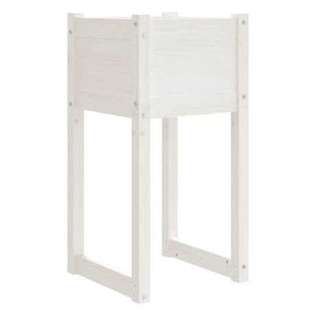 Vidaxl Planning Box 40x40x81 cm stała sosna biała
