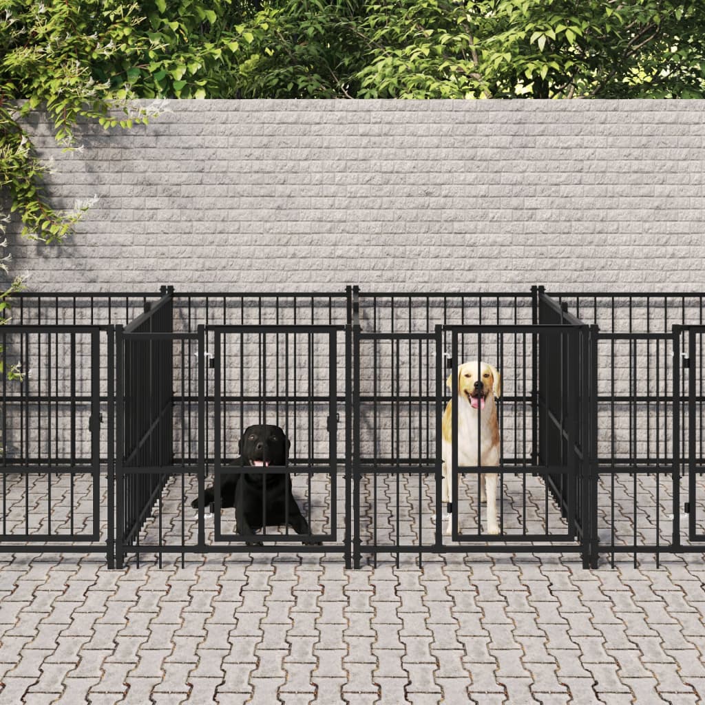 Vidaxl hondkensne 9.38 m² stal