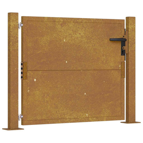 Brama Vidaxxl 100x75 cm ze stali corten