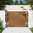 Brama Vidaxxl 100x75 cm ze stali corten